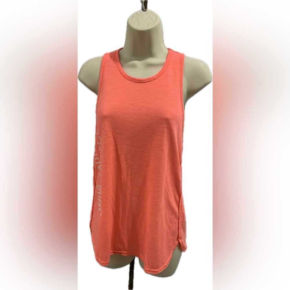 Women Old Navy Coral Pink Sleeveless‎ Shirt Tank Top Small